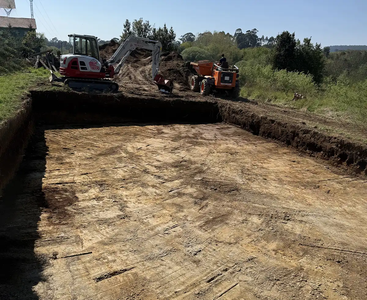 excavaciones cimentaciones galicia